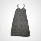 R JUBILEE アールジュビリー / ウールキャミソールワンピース ホワイト×ブラック 参考定価：20,000+tax SIZE:S