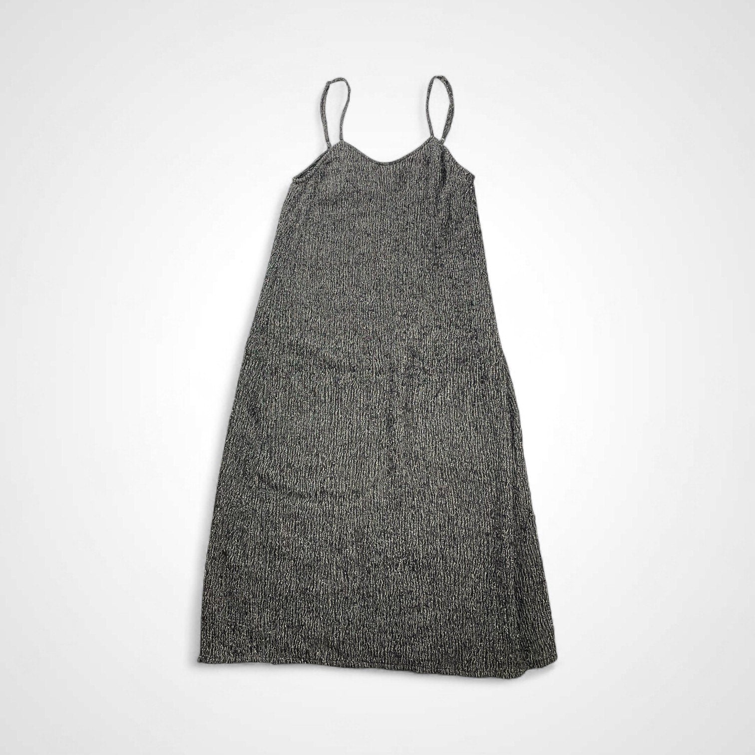 R JUBILEE アールジュビリー / ウールキャミソールワンピース ホワイト×ブラック 参考定価：20,000+tax SIZE:S