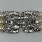 FOXEY フォクシー / 3連パールネックレス 参考定価：50,000程度 SIZE:約33cm