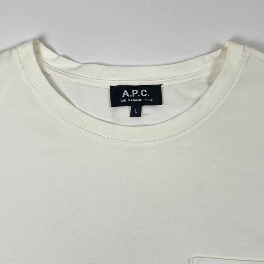 A.P.C. / 刺繍ポケットTシャツ 参考定価：8,400+tax SIZE:L