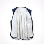 CAMIEL FORTGENS / ジップアップデニムベスト 参考定価：63,500程度 SIZE：M