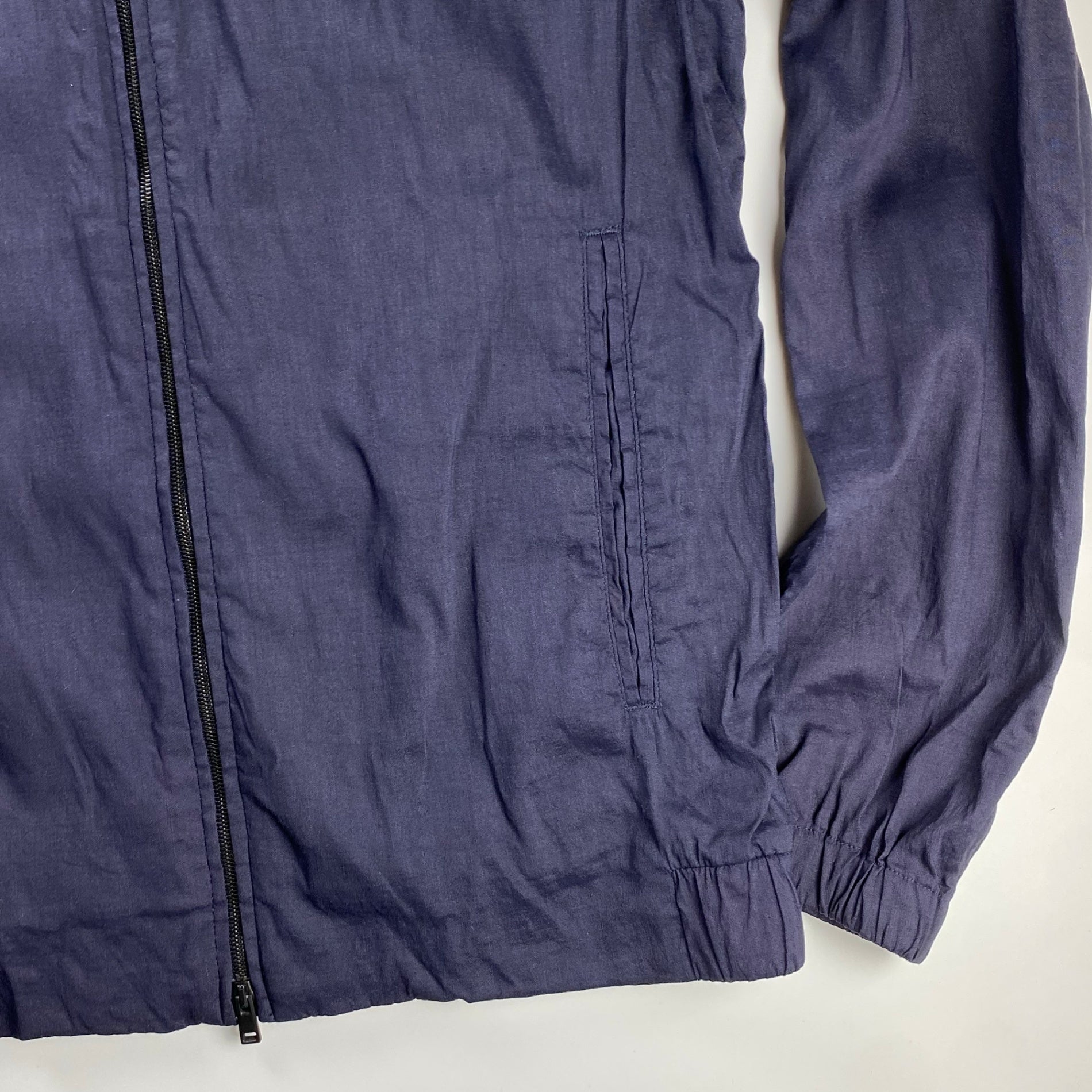 theory セオリー / リネンMIX ダブルジップ ブルゾン ジャケット SIZE：XS