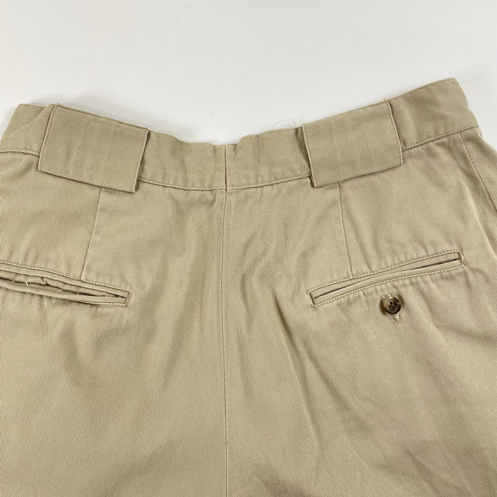 RALPH LAUREN COUNTRY / 8-90sヴィンテージ 2タックチノショーツ SIZE:W74cm