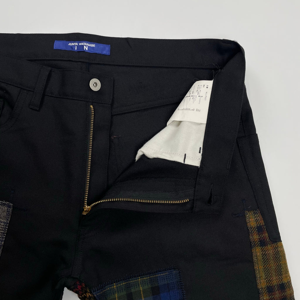 JUNYA WATANABE MAN ジュンヤワタナベ / 22AW パッチワーク5Pデニムパンツボトム 参考定価：70,000程度 SIZE：L