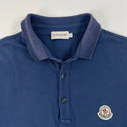 MONCLER / ワンポイントワッペン ポロシャツ  SIZE:L