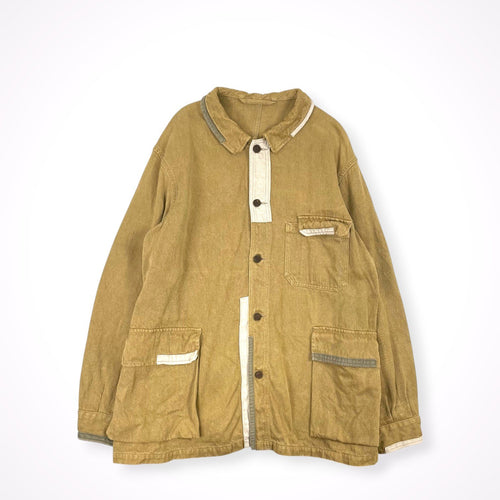 Nigel Cabourn / WORK JACKET REPAIR FINISH HEMP DENIM 参考定価：72,000+tax SIZE:50