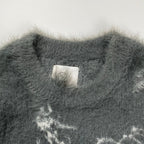 NUTEMPEROR ヌートエンペラー ナットエンペラー / Vegetable Project モヘアニット グレー SIZE：2