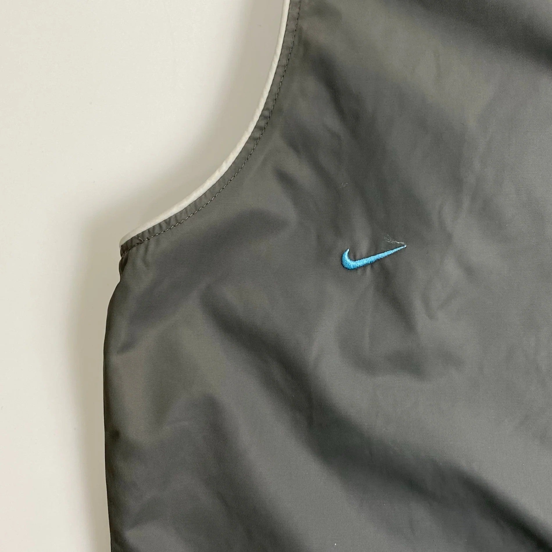 NIKE ナイキ / asymmetry tech hooded vest テック ベスト 立体ポケット SIZE：M