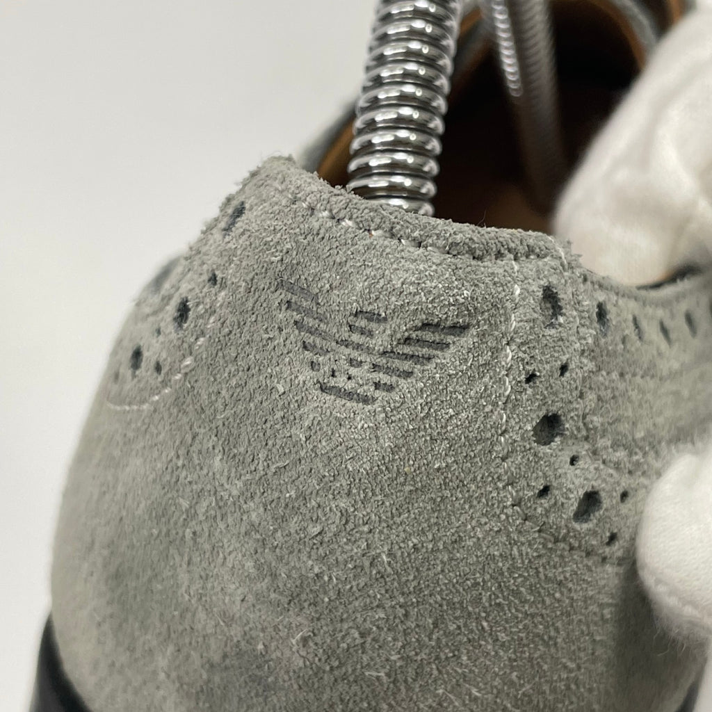 EMPORIO ARMANI エンポリオ アルマーニ / スウェードレザーシューズ 試着程度 参考定価：55,000程度 SIZE:5(24.5cm程度)