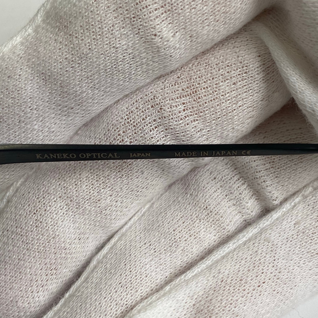 金子眼鏡 / ボストン メタル サングラス 度なしレンズ 参考定価：58,000+tax SIZE：49□21-145