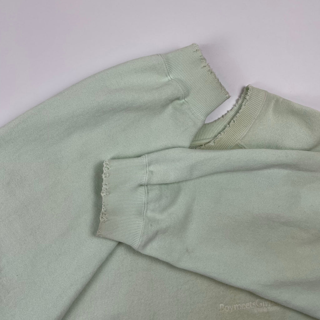DAIRIKU ダイリク / BoymeetsGirl Pullover Sweater 参考定価：34,000+tax SIZE:L
