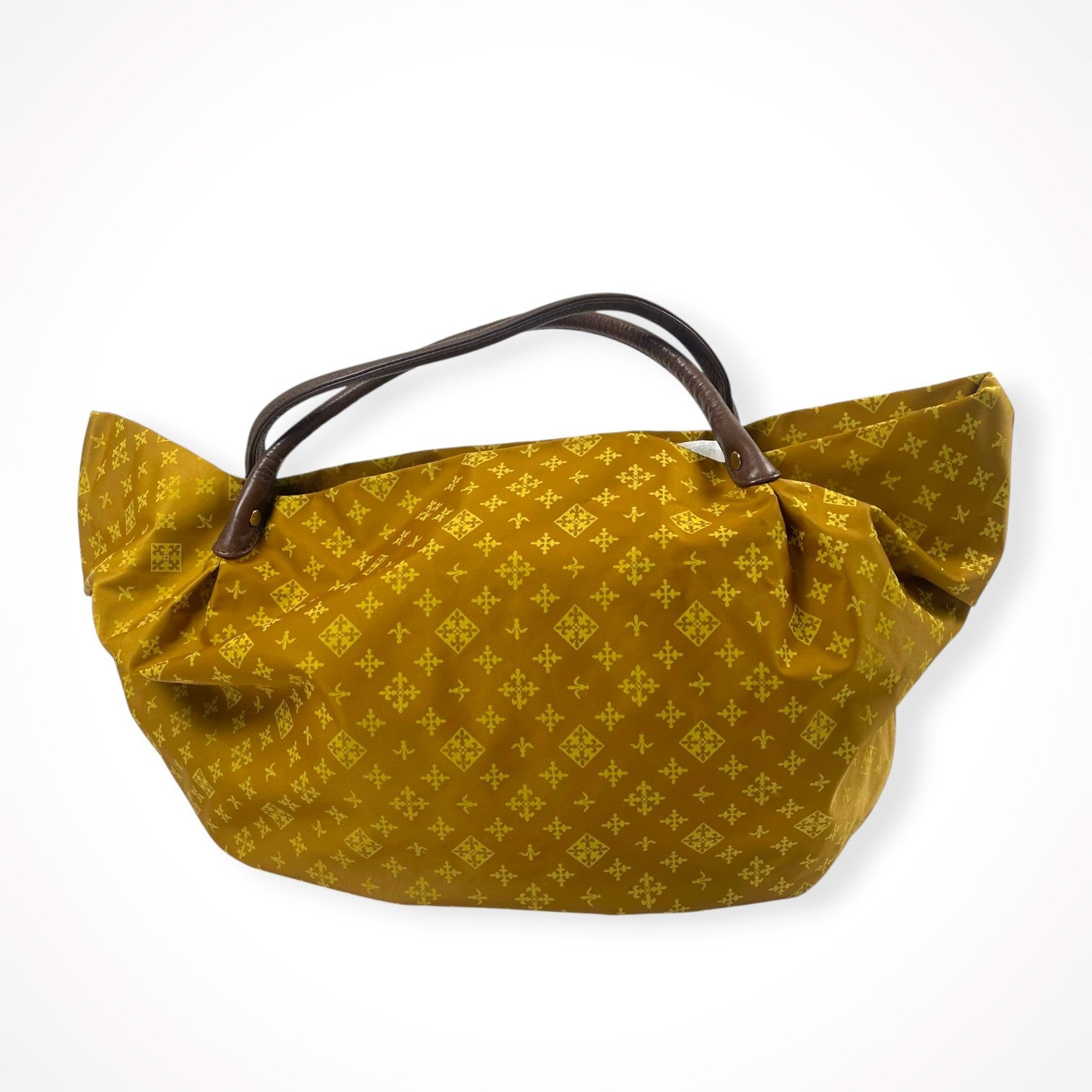 russet ラシット / 総柄ハンドバッグ レザーハンドル