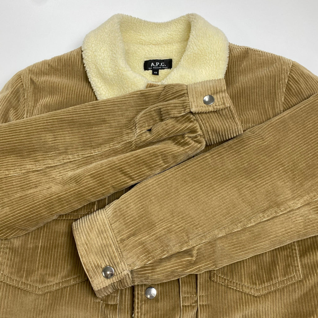 A.P.C. アーペーセー / ヴィンテージ コーデュロイ ボア ランチジャケット 紙タグ SIZE:XS