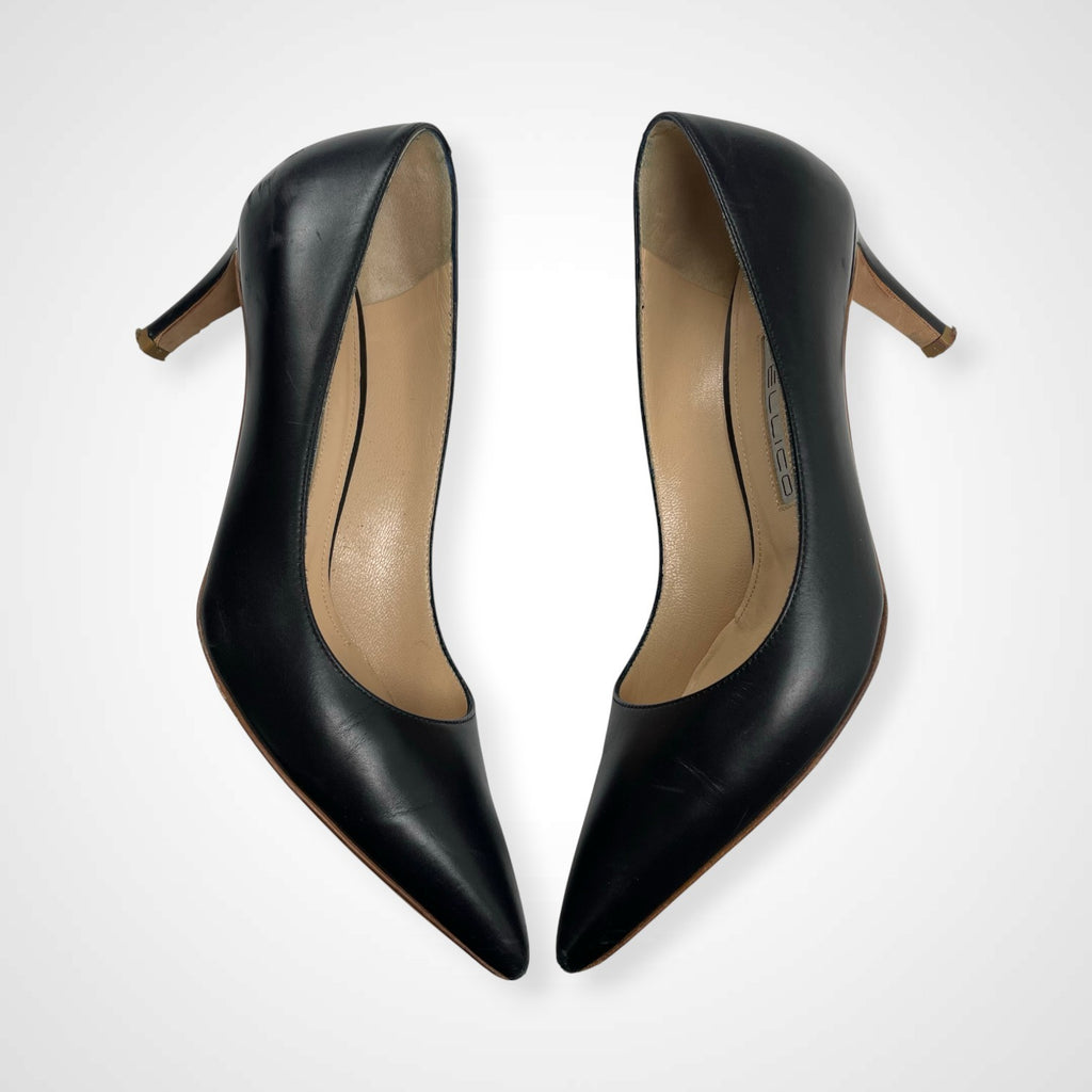 PELLICO ペリーコ / レザーパンプス ブラック 参考定価：40,000程度 SIZE:36(23cm程度)