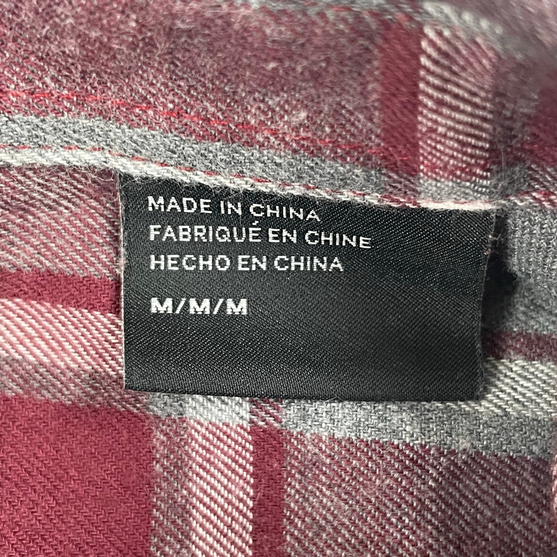 ARMANI EXCHANGE アルマーニ エクスチェンジ / グラデーションチェックシャツ 参考定価：25,000程度 SIZE：M