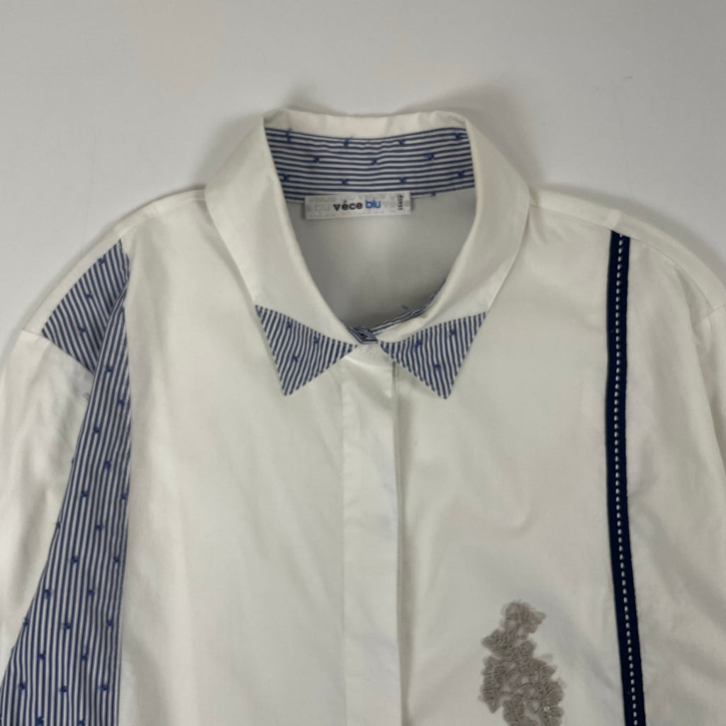 vece blu / クレイジーパターンシャツ 参考定価：35,000程度 SIZE:M