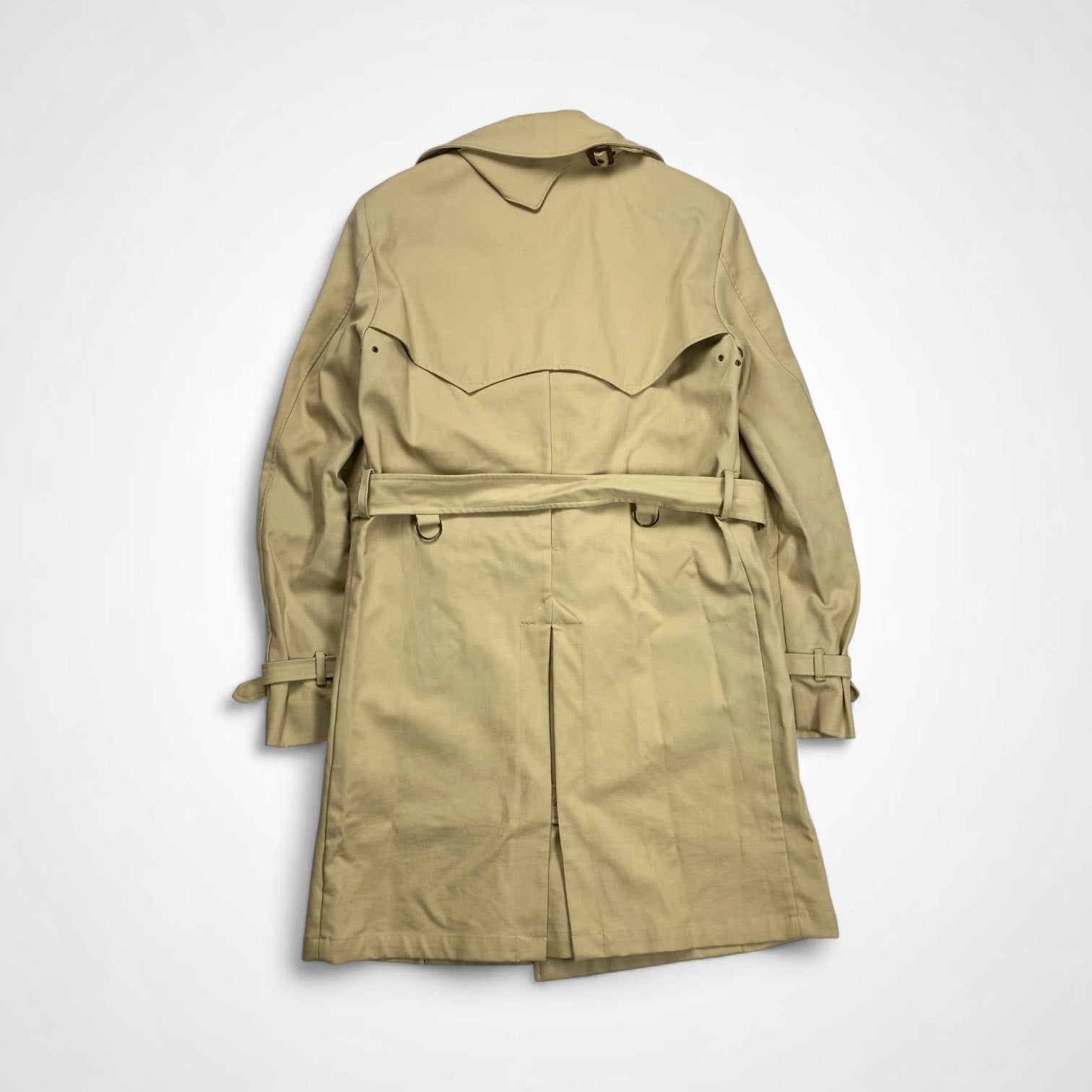 POLO RALPH LAUREN ポロ ラルフローレン / 100％コットンギャバ トレンチコート Dカン ガーメントカバー付 参考定価：89,000+tax SIZE:S