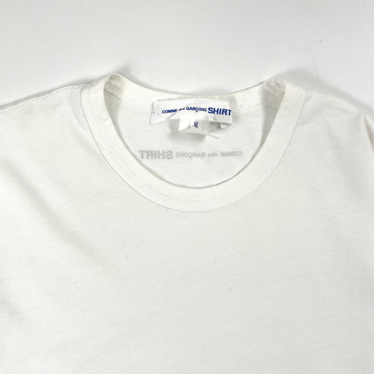 COMME des GARCONS SHIRT / バックロゴTEE Tシャツ 参考定価：20,000程度 SIZE:M