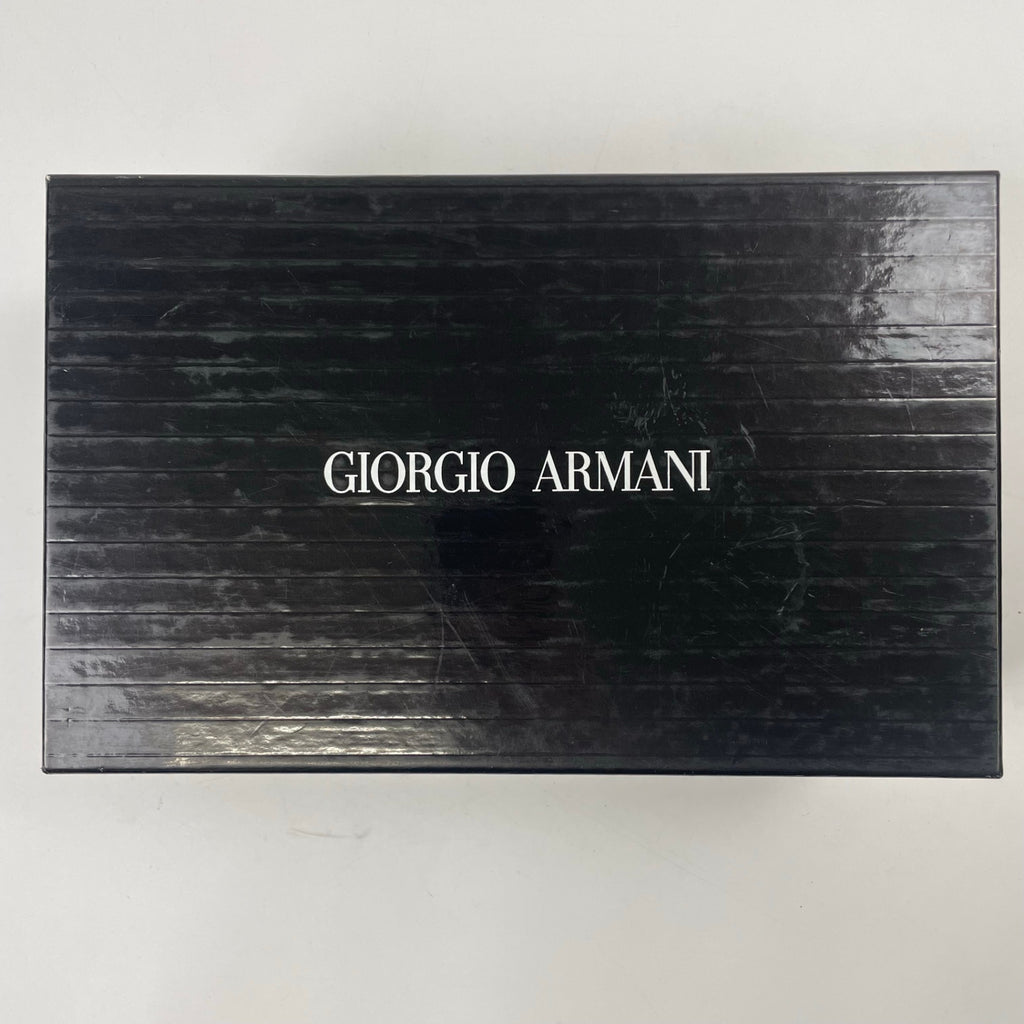GIORGIO ARMANI / デザインヒールパンプス 参考定価：120,000程度 SIZE:37 1/2