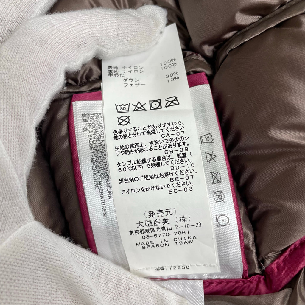 CAPE HORN ケープホーン / TIERRA SRL ダウンジャケット レッド 参考定価：70,000+tax SIZE:42