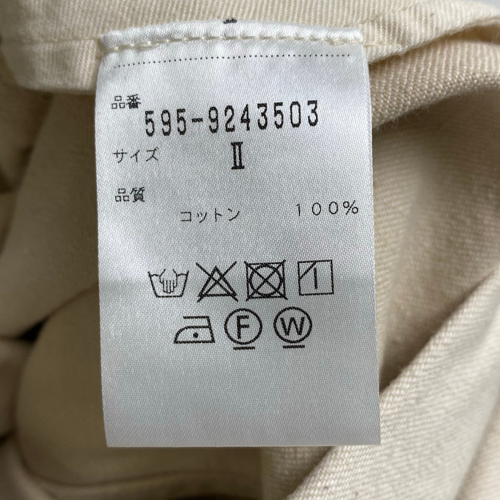 MHL エムエイチエル / NATURAL DENIM WIDE HEM TROUSER デニム 美品 参考定価：30,000程度 SIZE：2