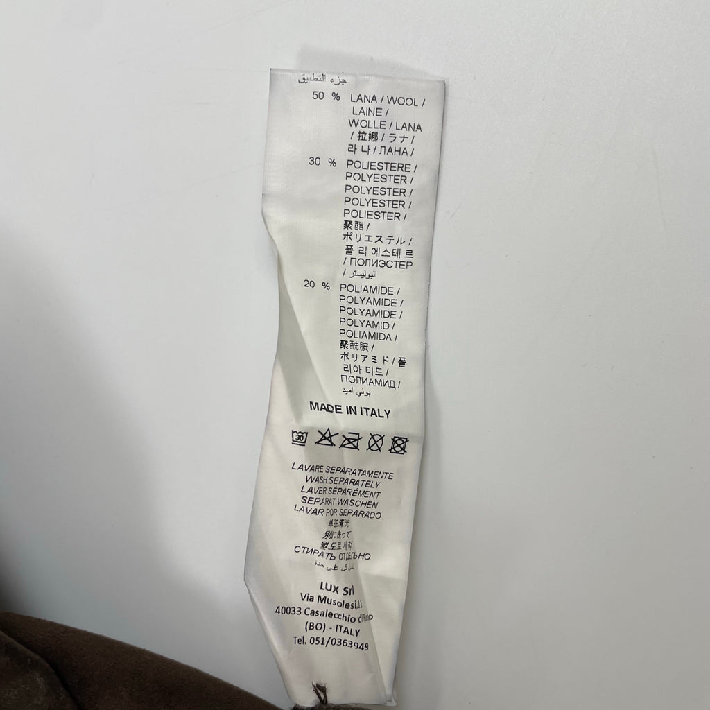 VIRGINIA BIZZI ヴァージニア ビッツィ / フリンジ切替タイトスカート H.P. FRANCE取り扱い 参考定価：35,000程度 SIZE:42