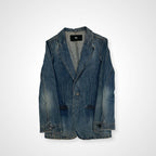T.M.T ティーエムティー / フェードデニムジャケット インディゴ 参考定価：35,000程度 SIZE:M