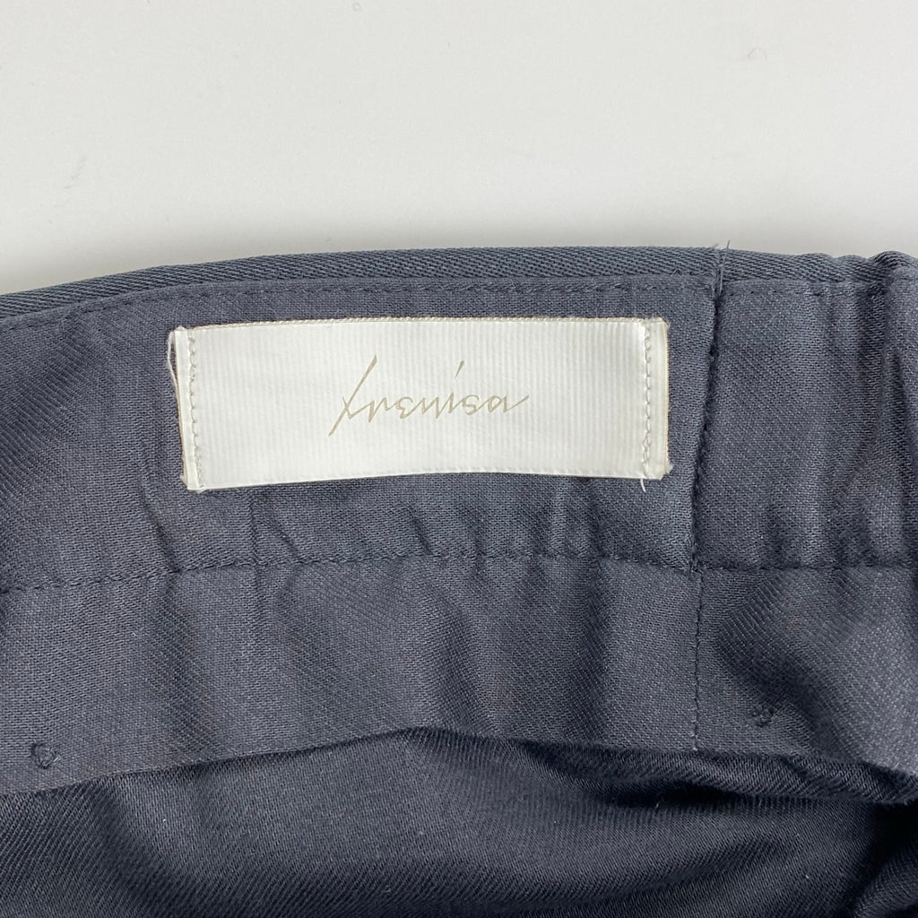 24SS IRENISA イレニサ / TWO TUCKS WIDE TROUSERS スラックス ワイドパンツ 24SS-P018-ND 参考定価：44,000+tax SIZE：2