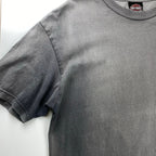 8-90s OLD HARLEY DAVIDSON ハーレーダビッドソン / フェード 両面プリント ヴィンテージ Tシャツ 鬼フェード 襤褸 SIZE：L
