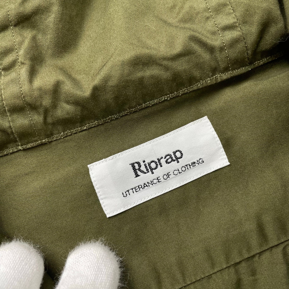 Riprap / BDS SHIRT 参考定価：29,000+tax SIZE:L程度