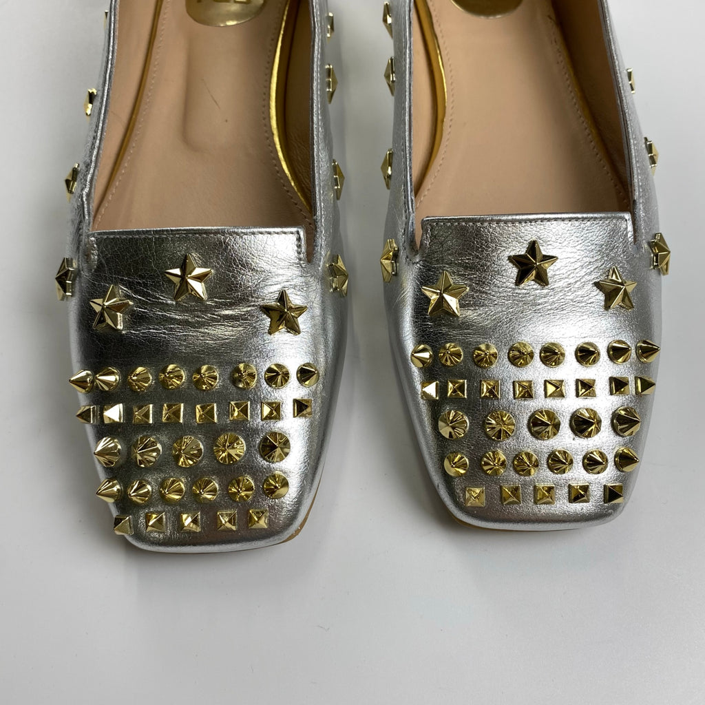 ras ラス / スタッズスクエアトウパンプス 参考定価：40,000程度 SIZE:24cm程度