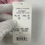 ISABELLE BLANCHE / クロシェニットポロシャツ 未使用品 参考定価：29,000+tax SIZE:XS