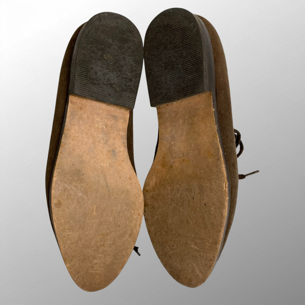 8-90s VINTAGE KENZO ヴィンテージ ケンゾー / スウェードレースアップシューズ SIZE:34 1/2(約22cm程度)