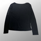 【タグ付】 NO/FAITH STUDIOS / DOUBLE LAYERED LONG SLEEVE ダブルレイヤードロングスリーブTシャツ SIZE:3