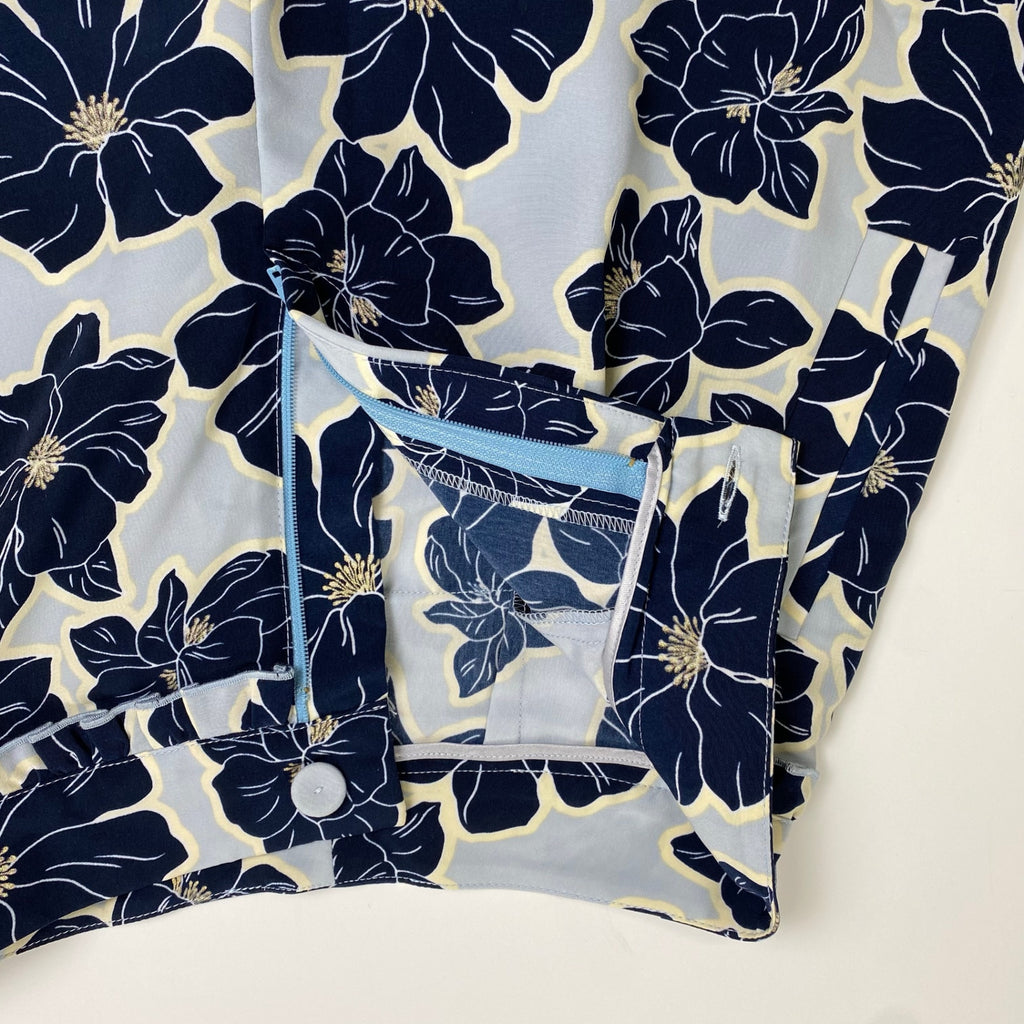 CO|TE コート / ハイビスカスフラワー セットアップ ブルー ネイビー ESTNATION取扱い 参考定価：100,000程度 SIZE:40(L程度)