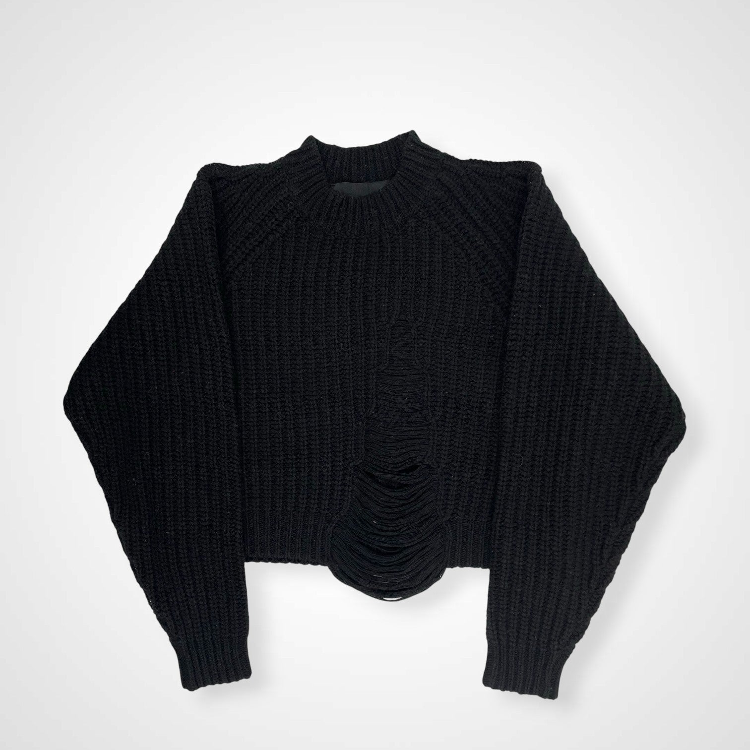 DESIGNER REMIX CHARLOTTE ESKILDSEN デザイナーリミックス / 解かれたニット Unraveled Knit 参考定価：28,000程度 SIZE：XXS