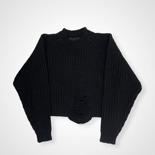 DESIGNER REMIX CHARLOTTE ESKILDSEN デザイナーリミックス / 解かれたニット Unraveled Knit 参考定価：28,000程度 SIZE：XXS