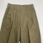 bernard zins × BEAMS F ベルナール・ザンス ビームスエフ / 別注 VENICE コットンドリル バギーパンツ 参考定価：52,000+tax SIZE:36