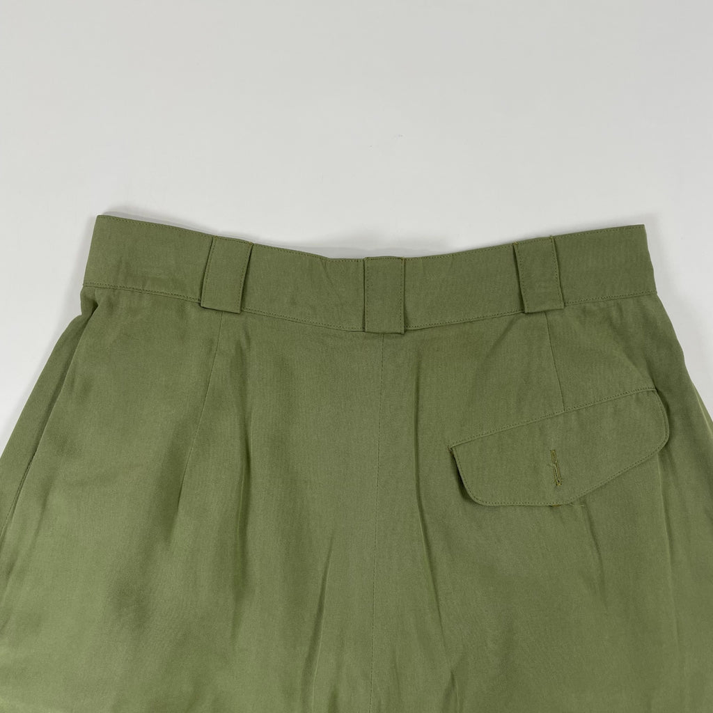 EURO VINTAGE / シルク混ヴィンテージハーフパンツ SIZE：40