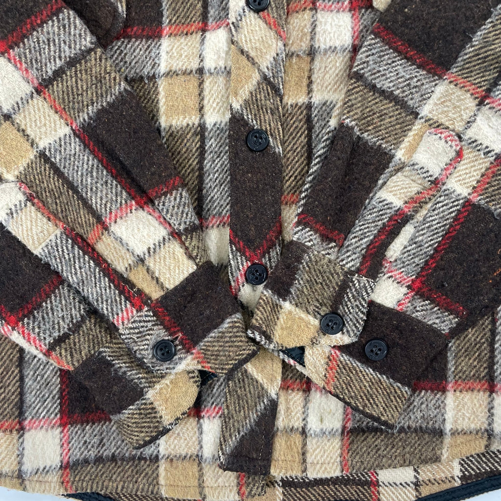 VINTAGE / ヴィンテージフランネルCPOジャケット 香港イギリス領時代 SIZE：L