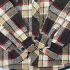 VINTAGE / ヴィンテージフランネルCPOジャケット 香港イギリス領時代 SIZE：L