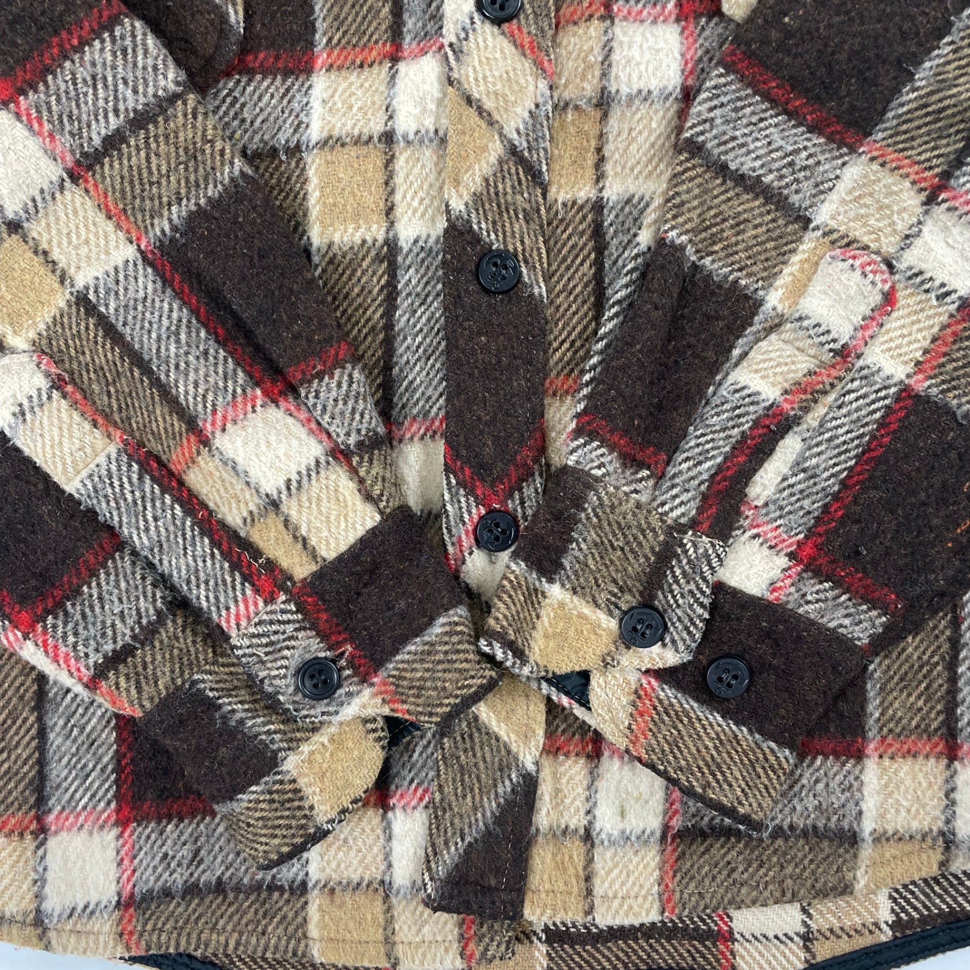 VINTAGE / ヴィンテージフランネルCPOジャケット 香港イギリス領時代 SIZE：L