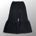 CFCL シーエフシーエル / PORTRAIT PANTS リブフレアパンツ ブラック 参考定価：42,000+tax SIZE:3
