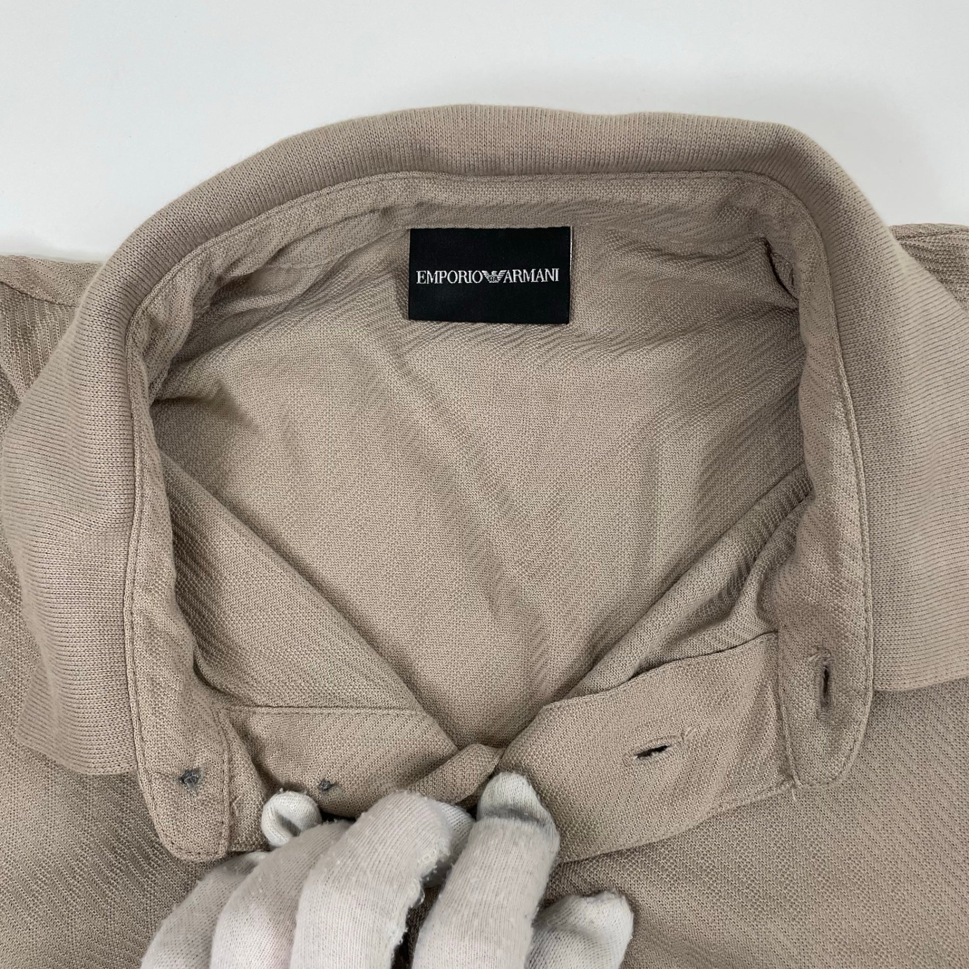 EMPORIO ARMANI / ドライタッチポロシャツ 参考定価：30,000程度 SIZE:XXL