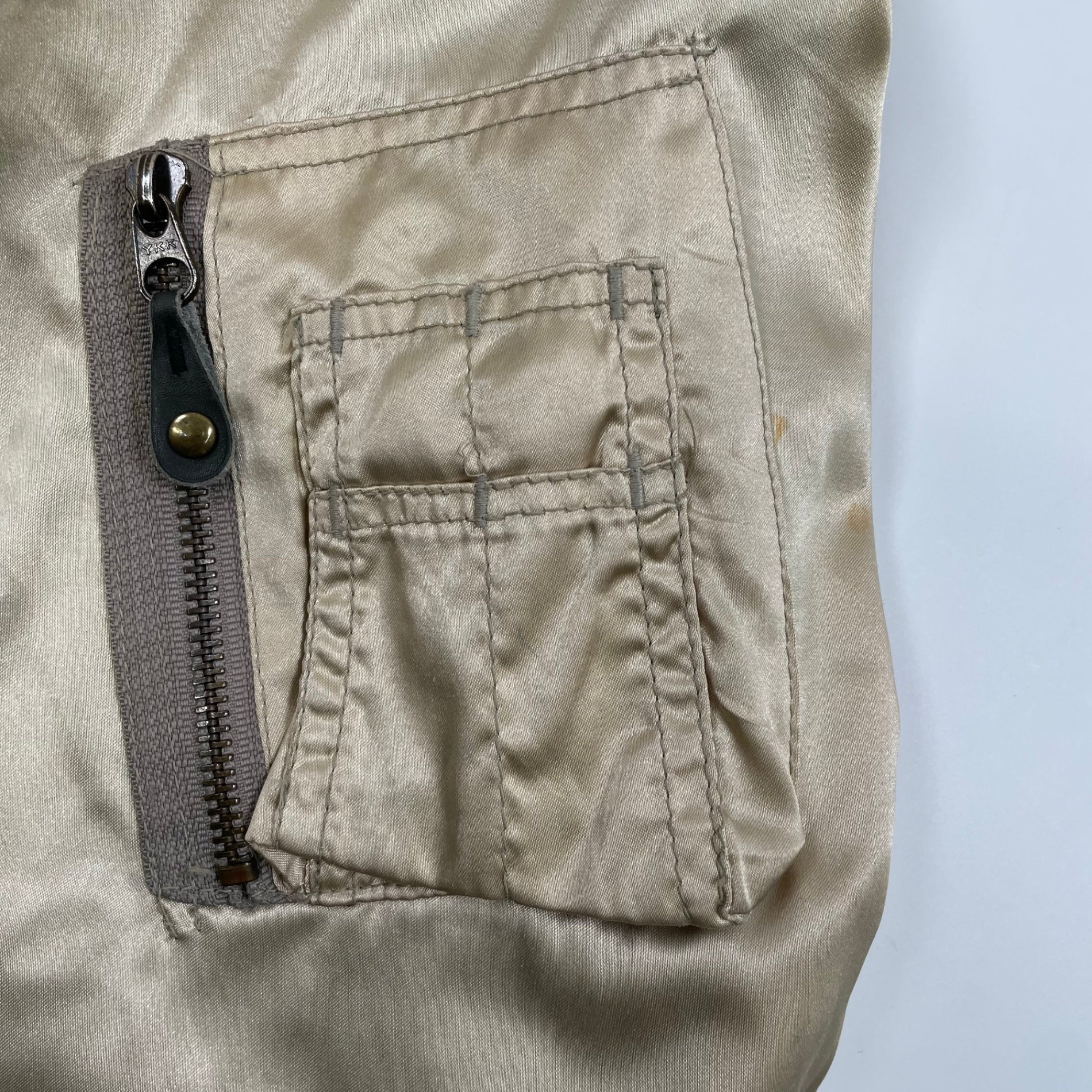 VINTAGE ヴィンテージ / 〈MIDWEST〉MA-1サンプリングスーベニアジャケット SIZE:XL