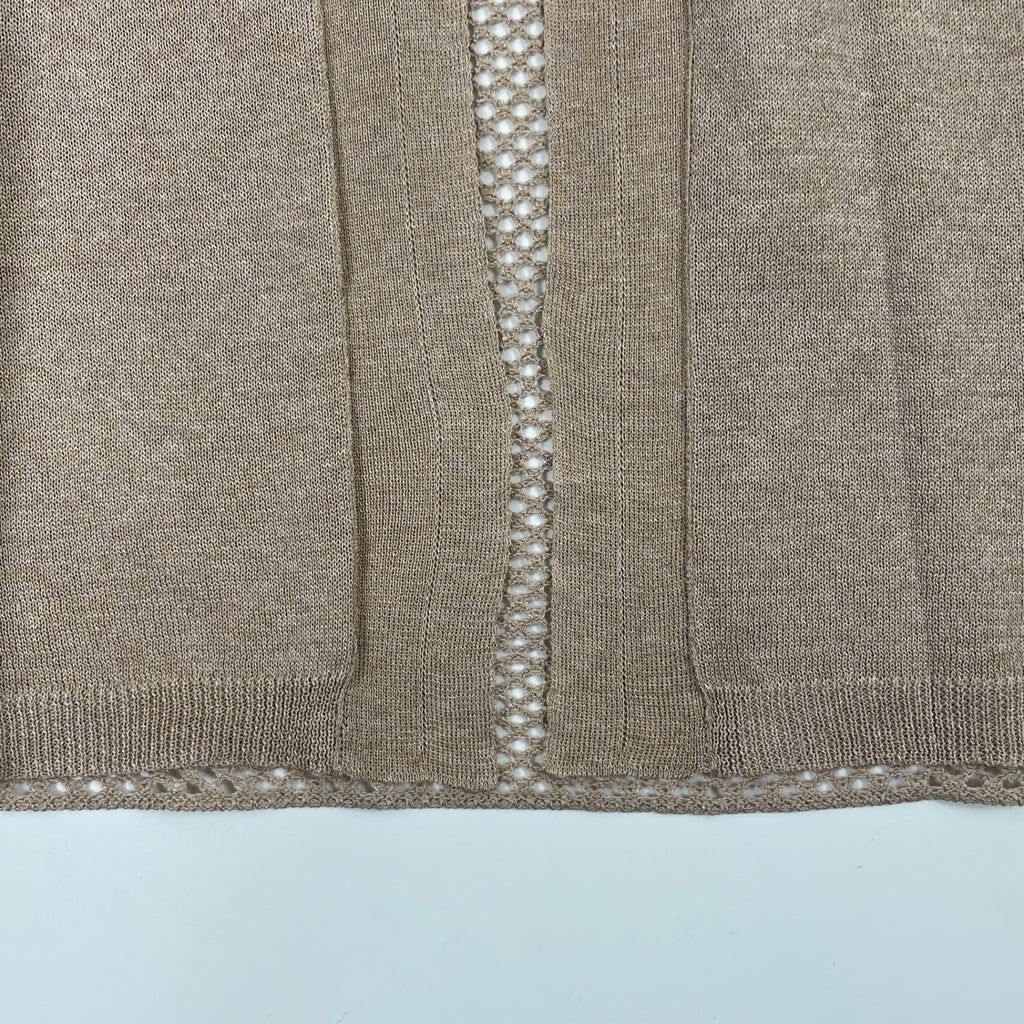 DRIES VAN NOTEN / 切替ニットカーディガン タグ付 参考定価：75,000程度 SIZE:S