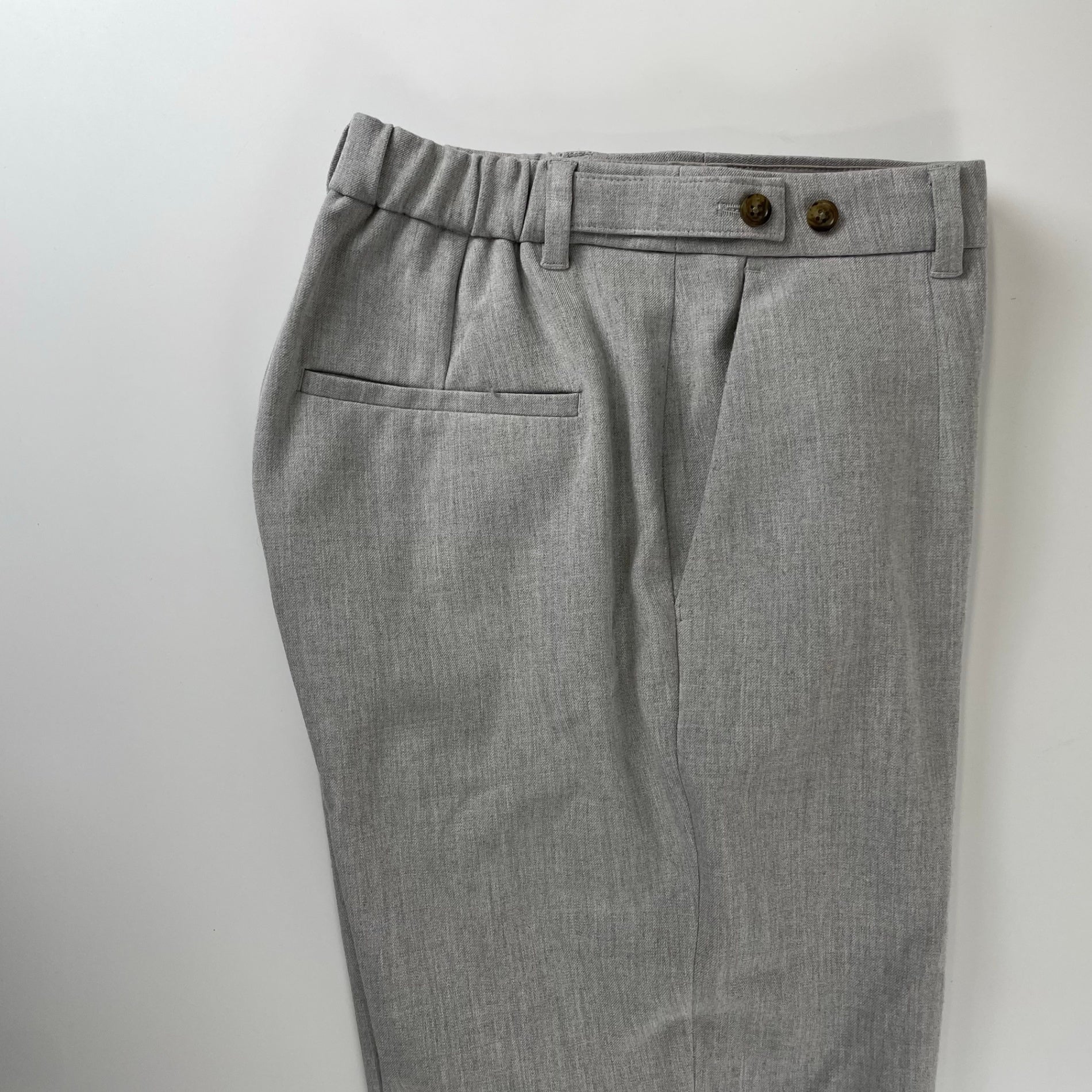 human woman ヒューマンウーマン / T/R裏起毛2WAYストレッチストレートパンツ 参考定価：17,500+tax SIZE:S