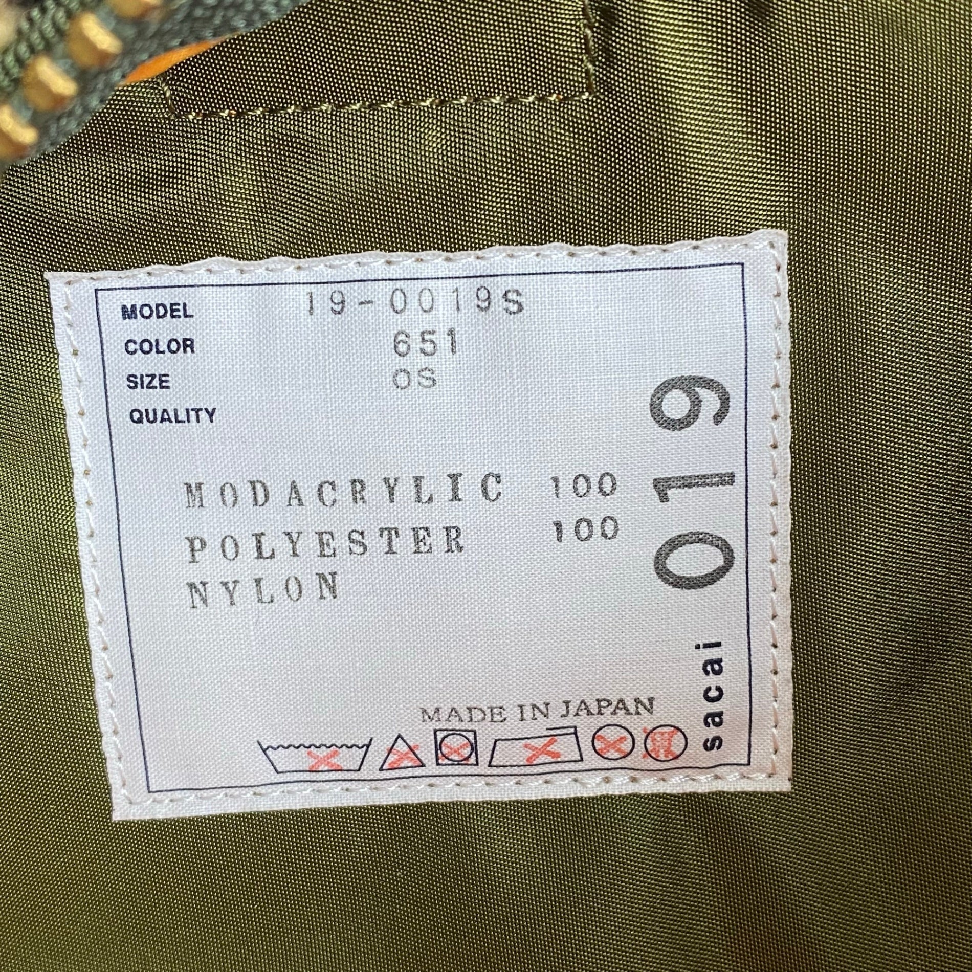 PORTER × sacai ポーター サカイ / FAUX FUR WAIST BAG コラボ  ウエストバッグ 参考定価：64,000+tax