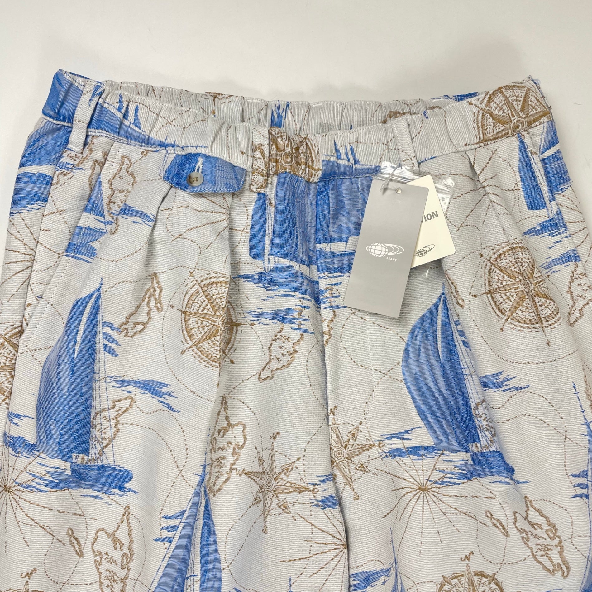 BEAMS PLUS / 2 Pleats Relax Trousers Yacht Jacquard 参考定価