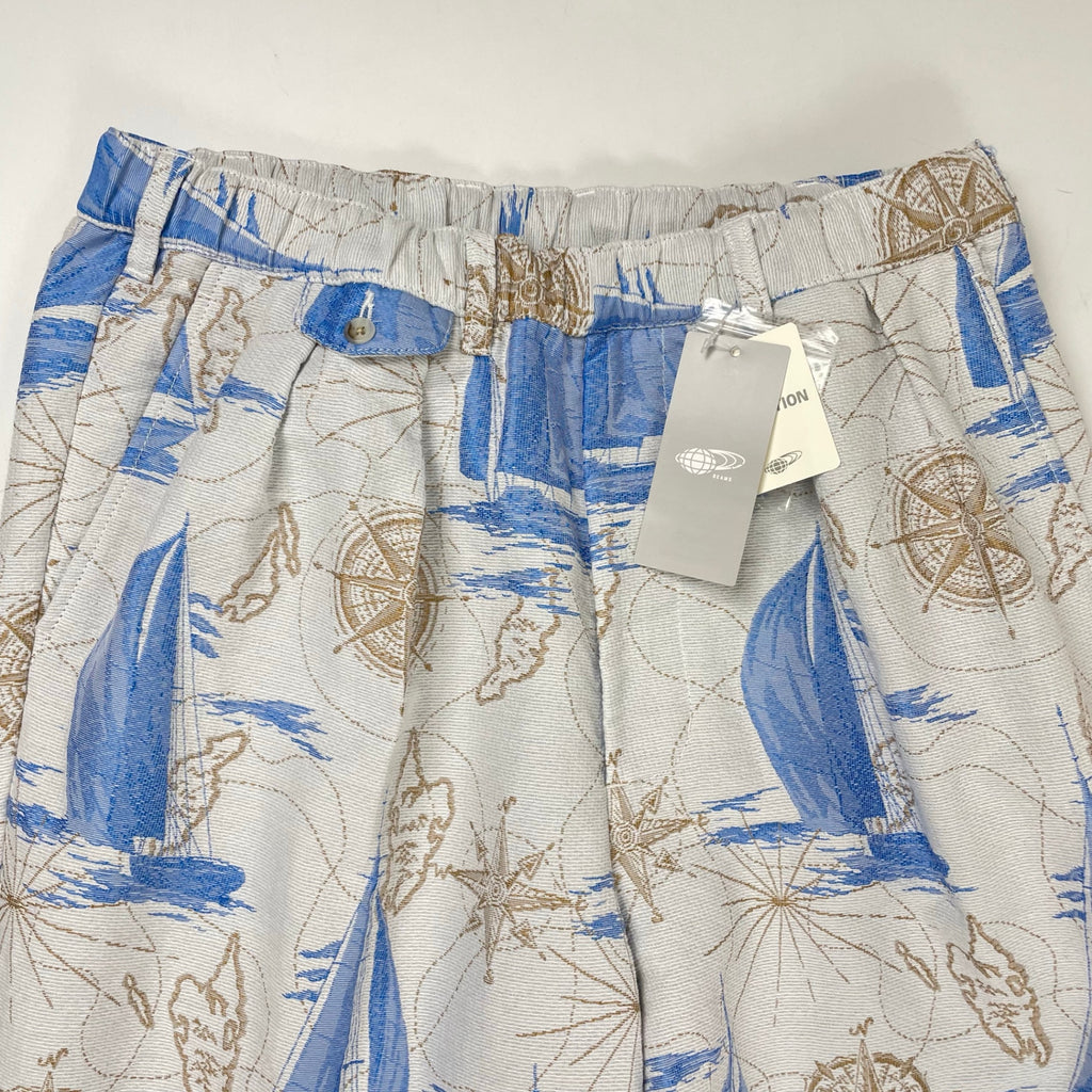 BEAMS PLUS / 2 Pleats Relax Trousers Yacht Jacquard 参考定価：28,000+tax SIZE:M